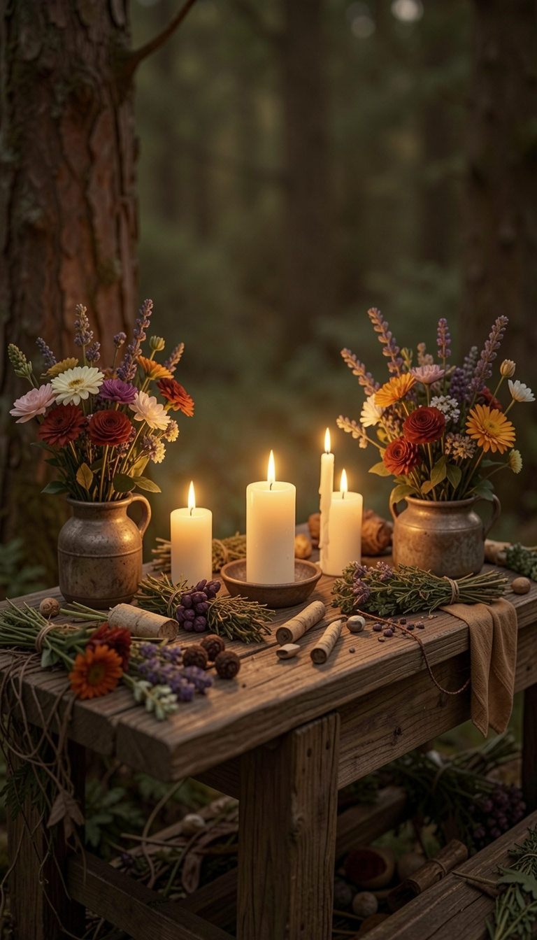 Círculo ritual Beltane